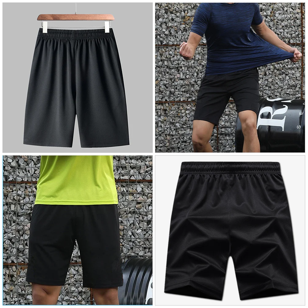 

Summer Breathable Mens Quick Dry Sports Shorts Elastic Waist Lightweight Outdoor Running Hiking Exercise Shorts