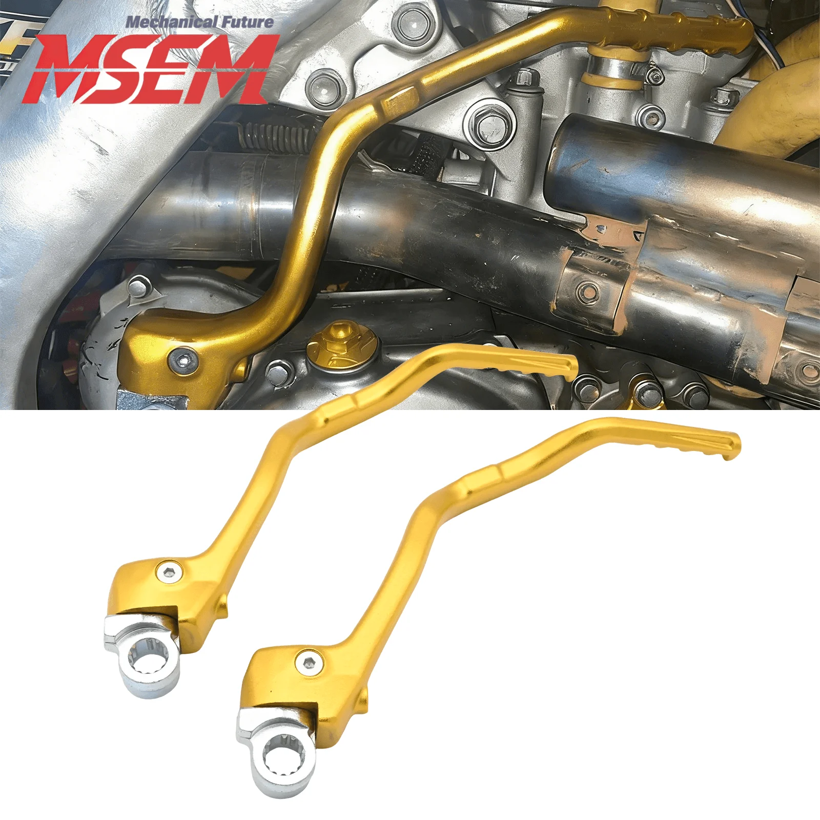

Motorcycle CNC Aluminum Kick Starter Lever Ignition For Suzuki RMZ250 RMZ450 RM250Z RM450Z RMZ 250 450 2008-2014 Universal