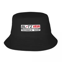 Blitz Technica JDM Bucket Hat Thermal Visor Fashionable Sunhat Caps Male Women's