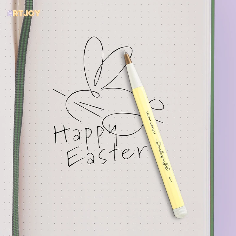 Leuchtturm 1917 قلم حبر جاف دوار من المعدن النحاسي 0.7 مم حبر سريع الجفاف يعتمد على الزيت، توقيع الأعمال واستخدام الطلاب تصميم أنيق #5