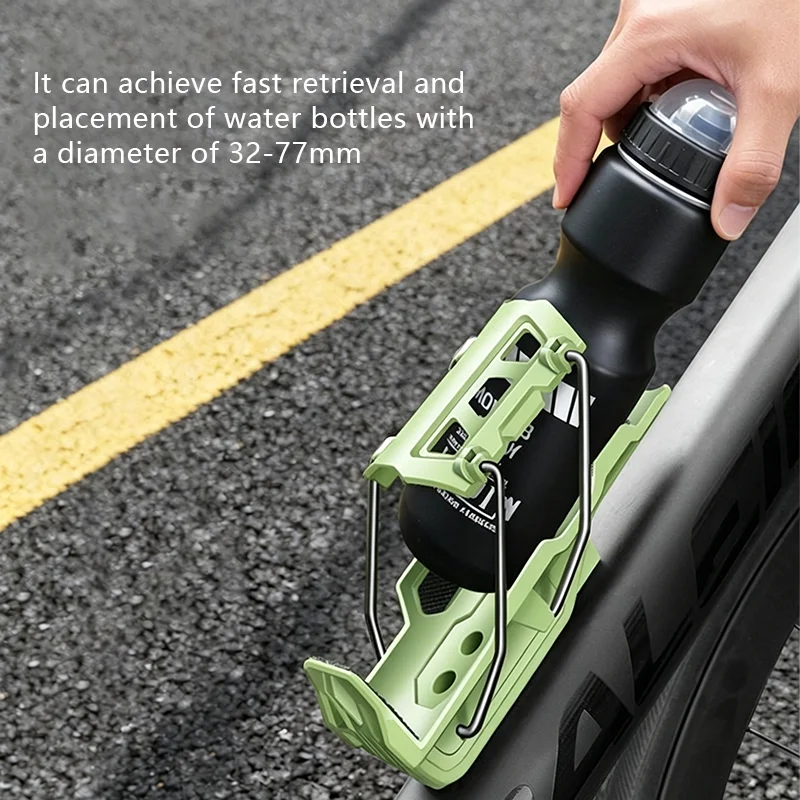 360 Degree Adjustable Bike Motorcycle Handlebar Cup Holder Cage For Water Bottle MTB Road Cycling ADV Motorbike Mount Holder