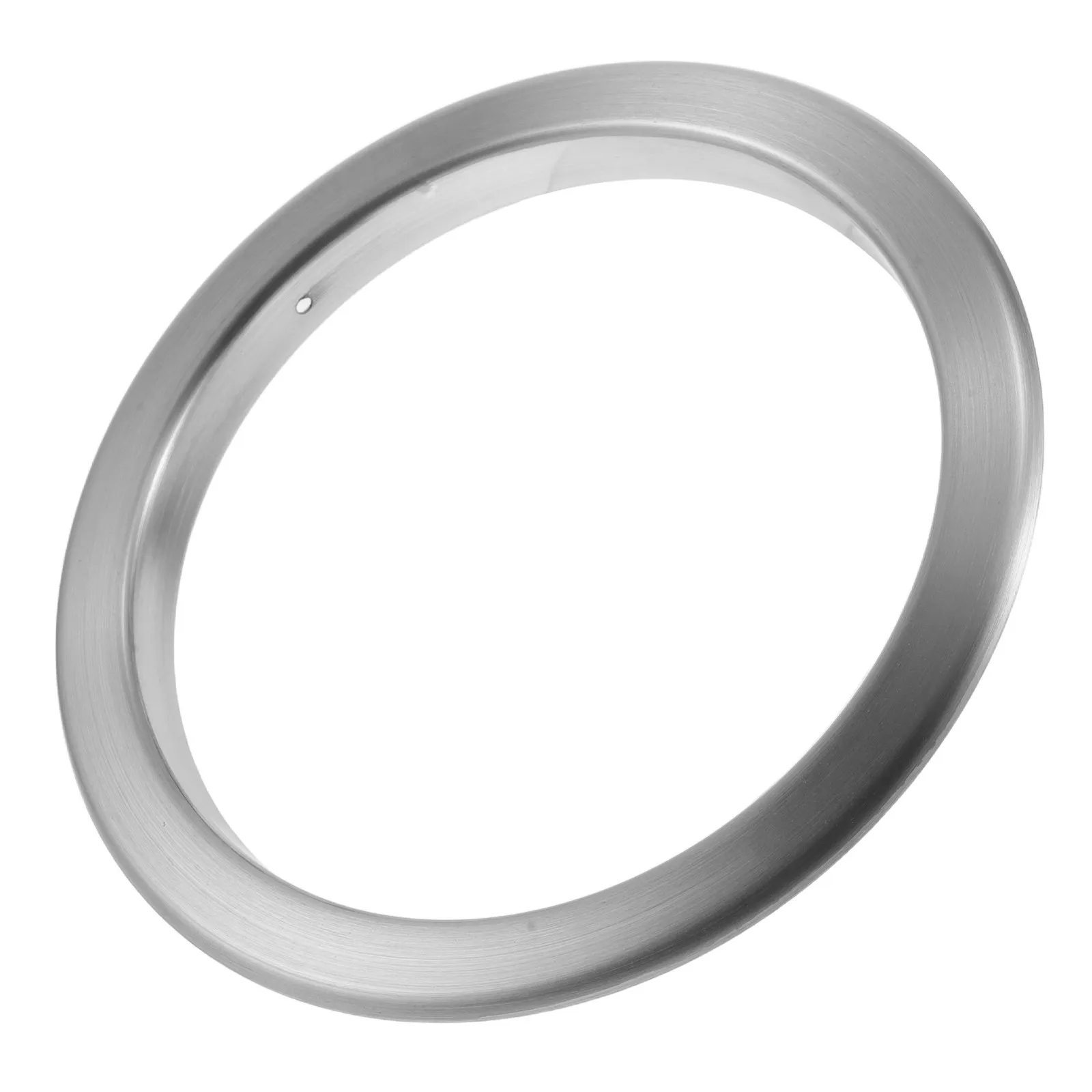 

Stainless Steel Round Trash Grommet 17Cm Countertop Embedded Drop-in Flush Mount Cover for Kitchen Garbage Chute Office Waste