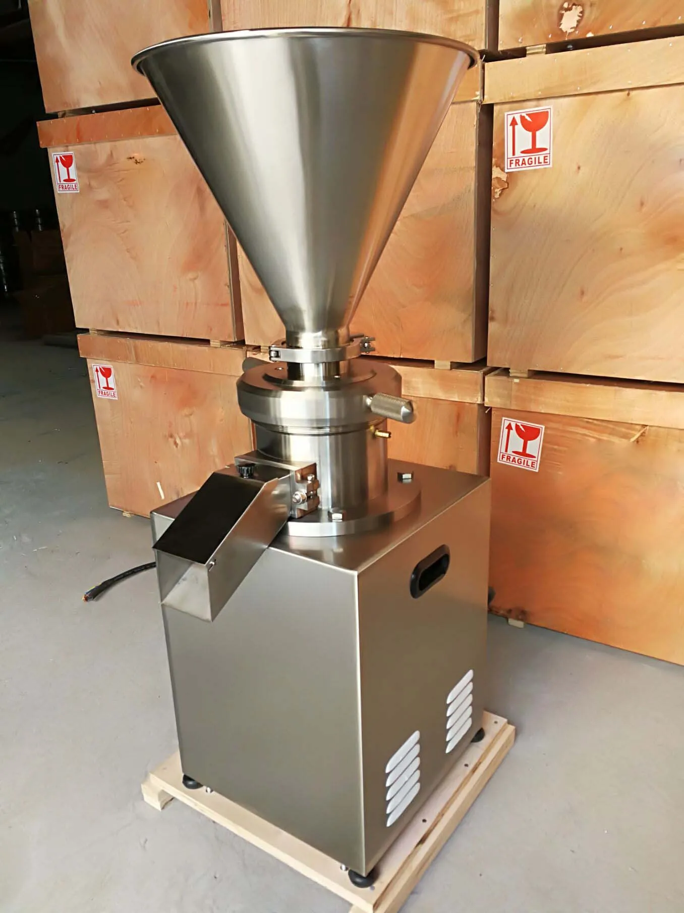 Peanut Butter Machine Maker Commercial Walnuts Sesame Peanut Butter Making Machine Almond Nuts Grinder Pulping Machine