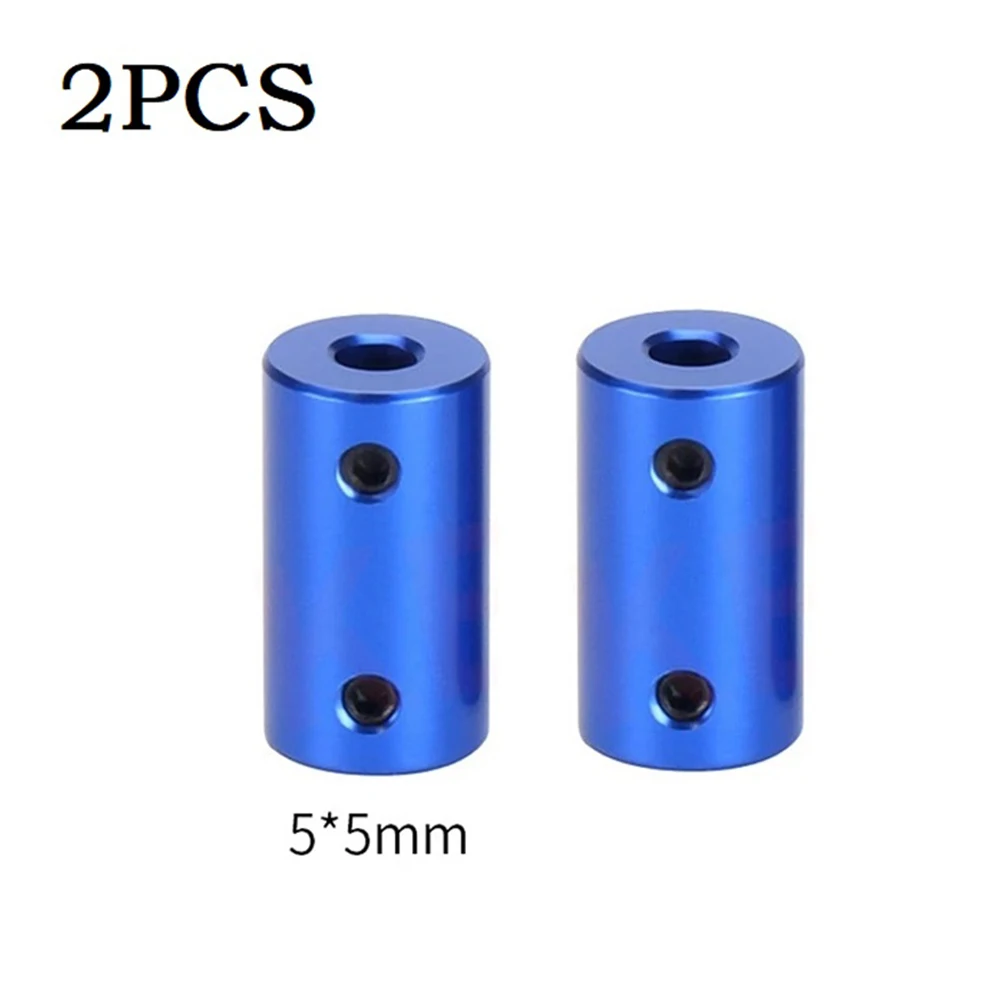 2pcs Aluminum Alloy Coupling 5*5/5*8/6*8/8*8mm Flexible Shaft Motor Motor Connecting Shaft Conversion Fitting Coupling