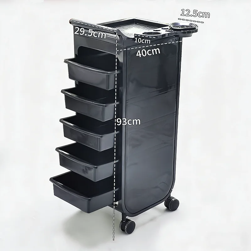 Hair Cart Hair Salon Tool Multifunctional Durable Shelf Hair Cart Barber Shop Perm Dyeing Free Shipping