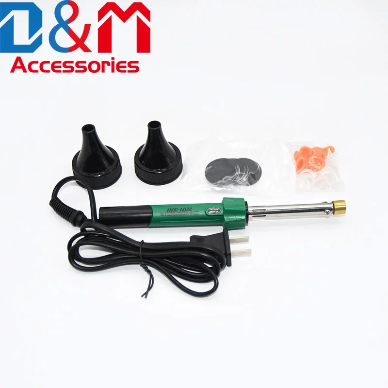 1SET TONER CARTRIDGE REFILL TOOL Driller ELECTRIC SOLDERING IRON Printer Maintenance Repair Hole Making Solder Kit