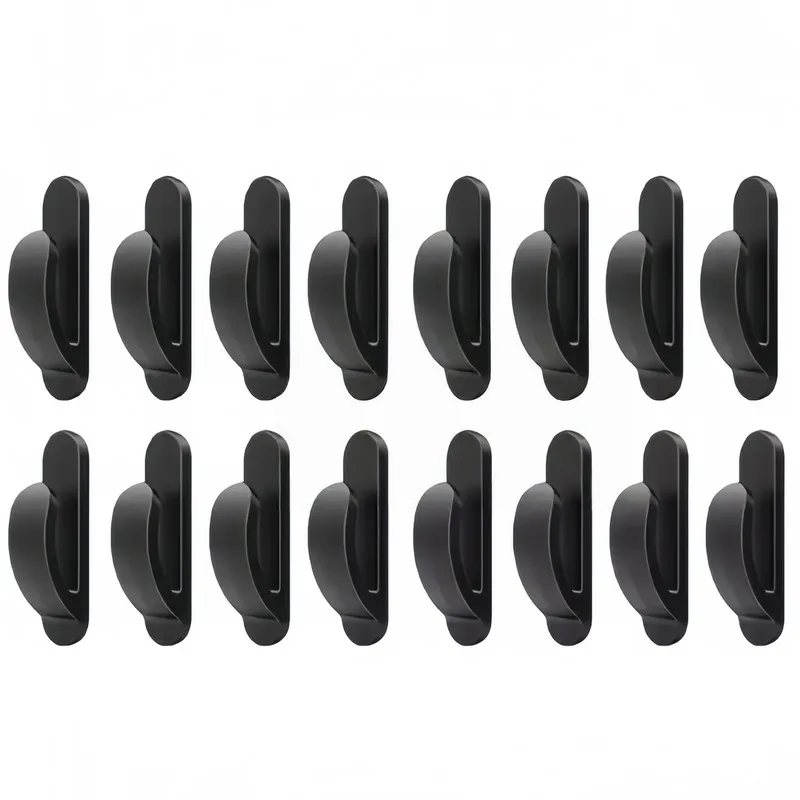 24 Pcs Heavy Duty Car Hook Self Adhesive No Drill Easy To Install Non Slip ABS Durable For Car Storage Pack Pack Pcs Very ... view 5