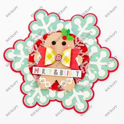 KSCRAFT Snowflake Mini Album Cutting Dies Stencils for DIY Scrapbooking Decorative Embossing DIY Paper Cards
