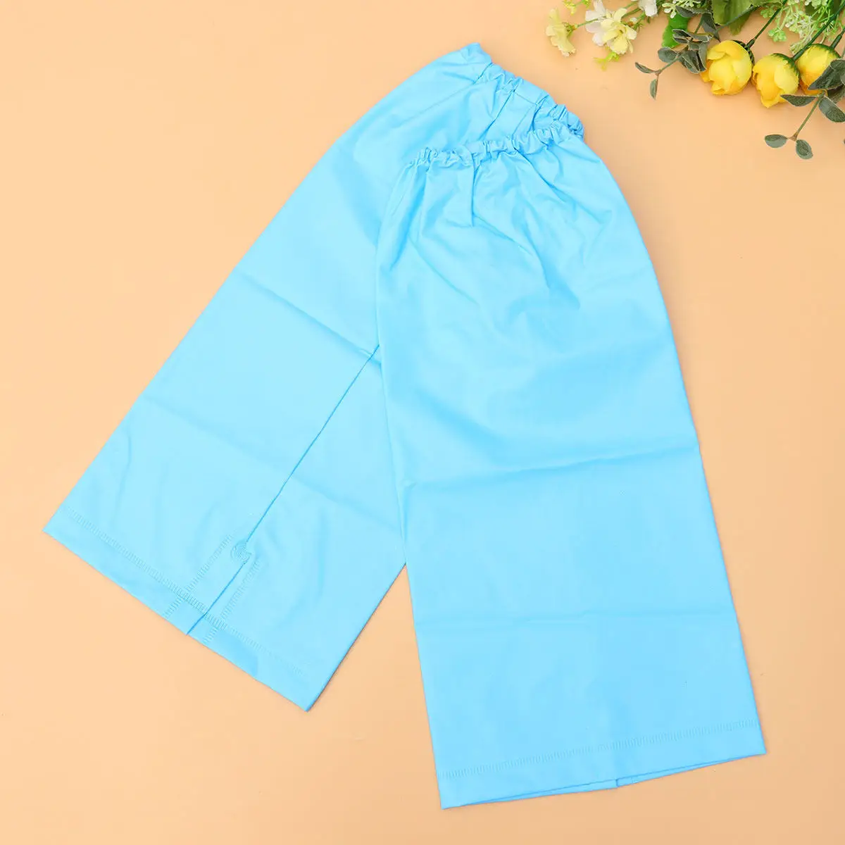 

1 пара водонепроницаемых чехлов для ног из премиального материала с эластичной лентой, легкие портативные защитные штаны-гетры для активного отдыха от дождя