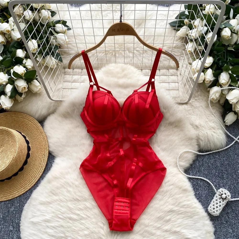 Hotsweet شبكة انظر من خلال ملابس داخلية خمر حللا سليم الأعلى السروال القصير الصيف الشاطئ ملابس مثيرة