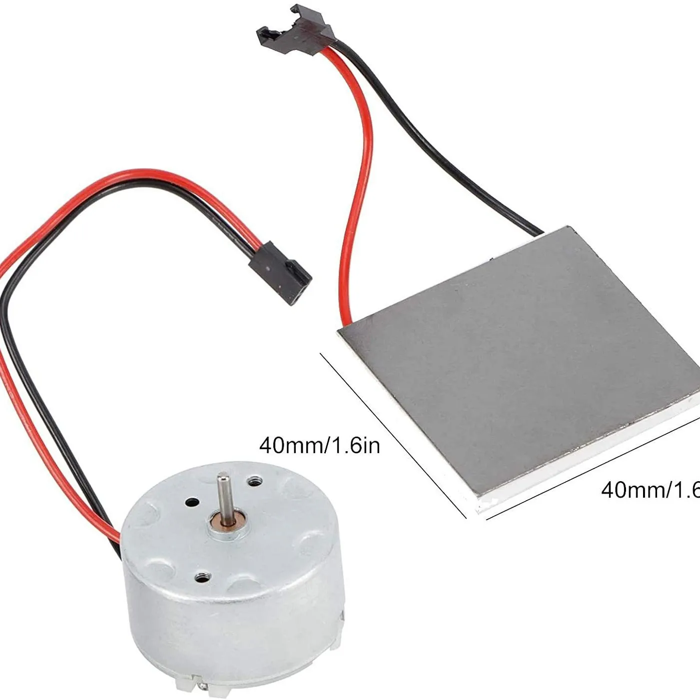 Real Fire Wood Fireplace Fan Repair and Replacement New Accessories Temperature Difference Generator Motor Set Universal Type