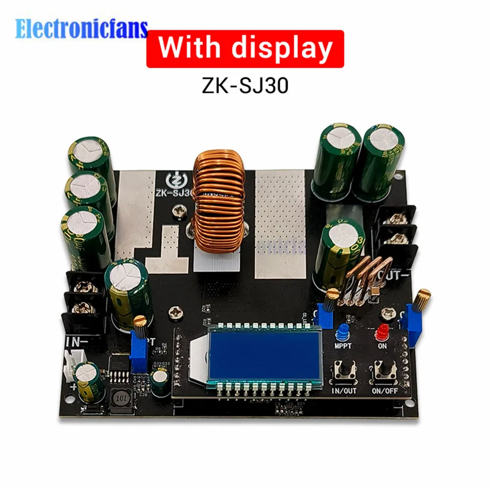 ZK-SJ30 700W Hochleistungs-Auto-Boost-Leistungsmodul 30A Solar-Ladung MPPT Synchron-Gleichrichter – Detail 1