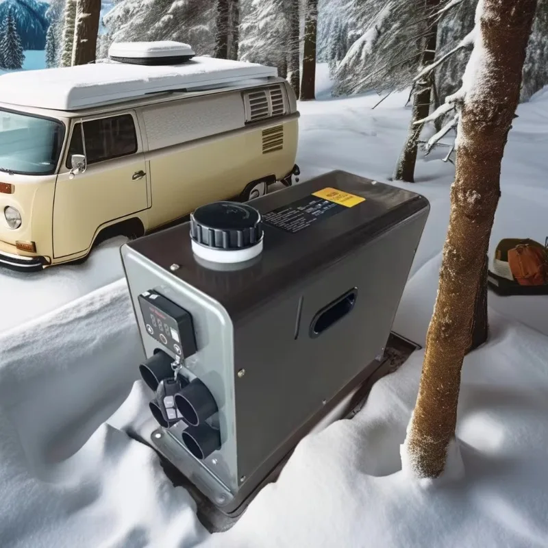 

Высококачественный портативный дизельный воздушный отопитель для кемпинга и дома, 2 кВт, 12В/24В, универсальный автономный отопитель для парковки