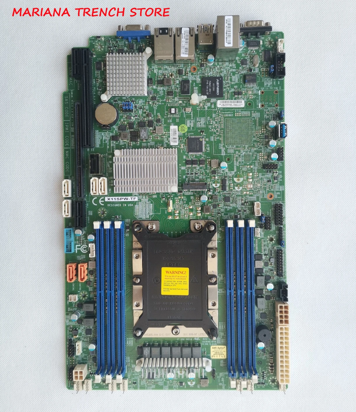 X11SPW-TF  Xeon Scalable Processors  Socket LGA-3647  C622 chipset  DDR4-2933MHz