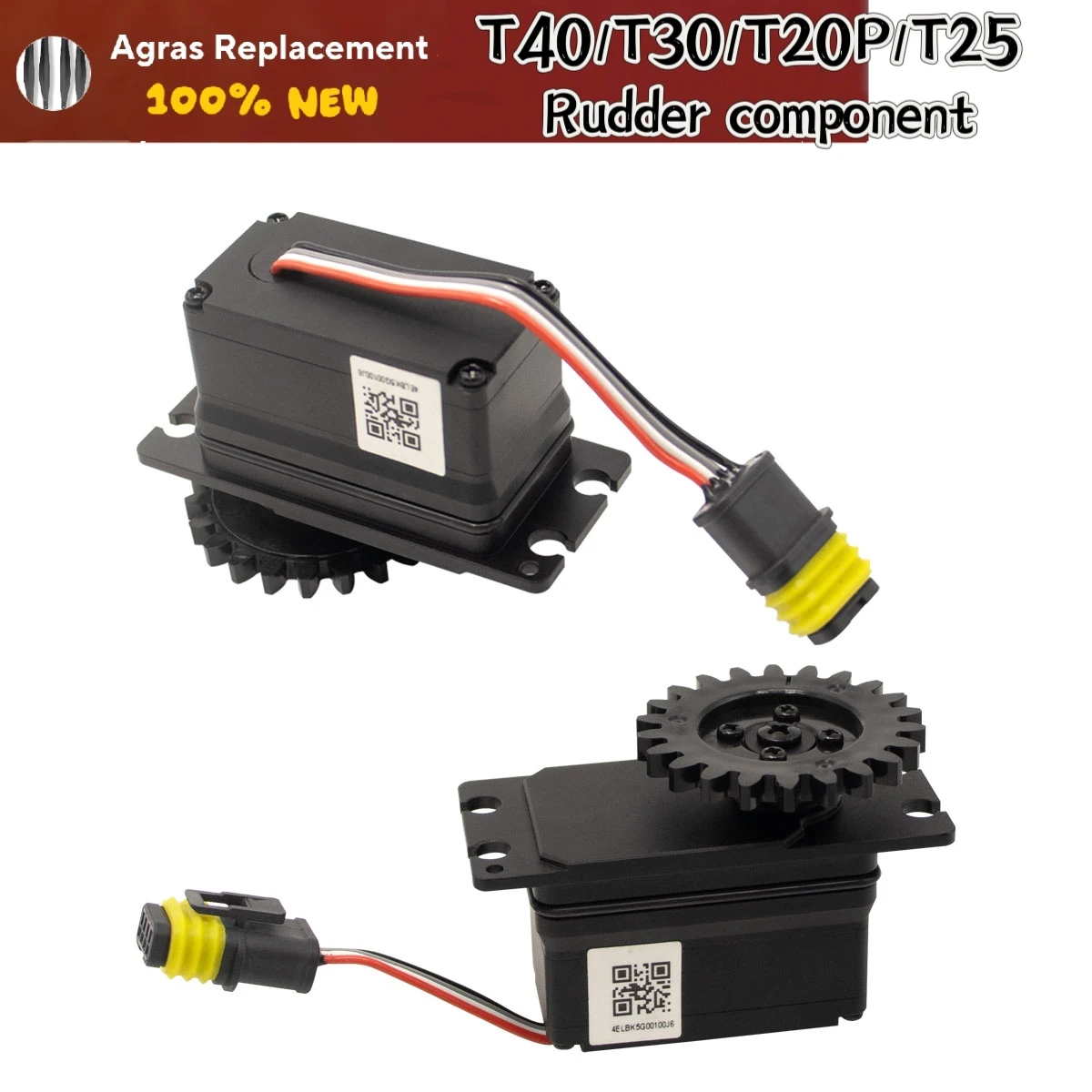 For DJI T40 UAV Spreader Steering Gear T20P T10 T30 Agricultural Drone Spare Parts High Precision Replacement