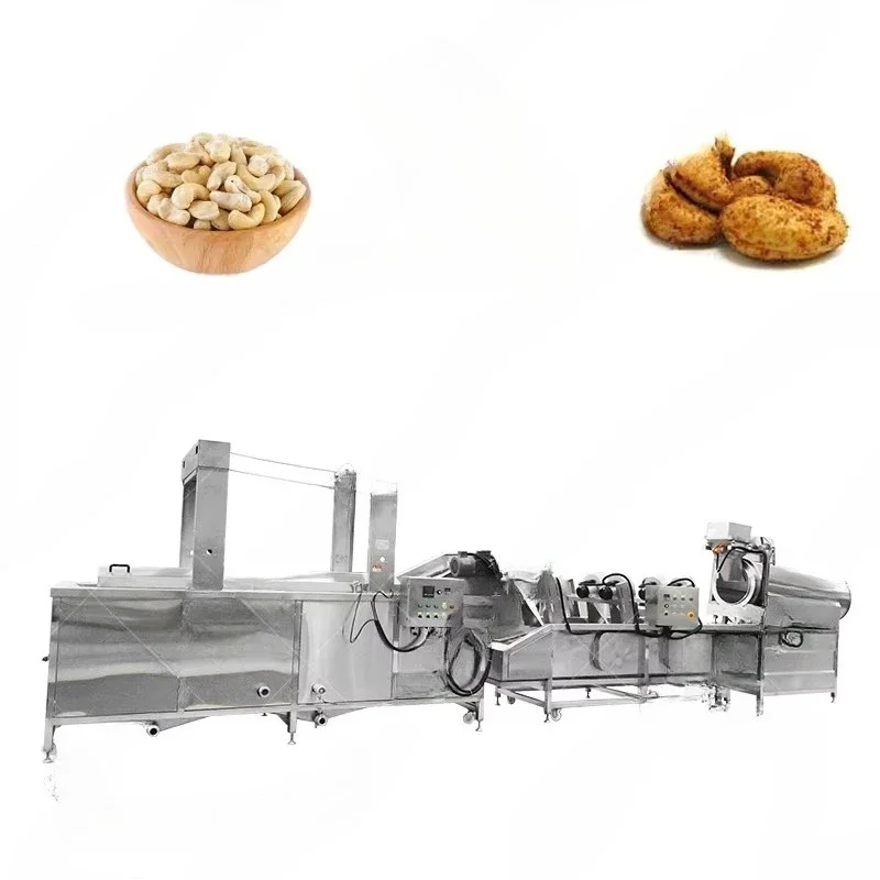 لنكهة البذور آلة نكهة الفول السوداني آلة نكهة اللوز خط إنتاج الفول السوداني المقلي