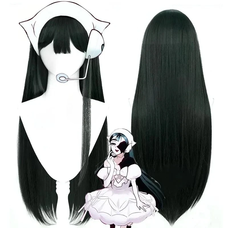 Anime Zombie Stage Sua Heat Resistant Fiber Hair Carnival Role Play Accessory Halloween Party for Women Cosplay Wig