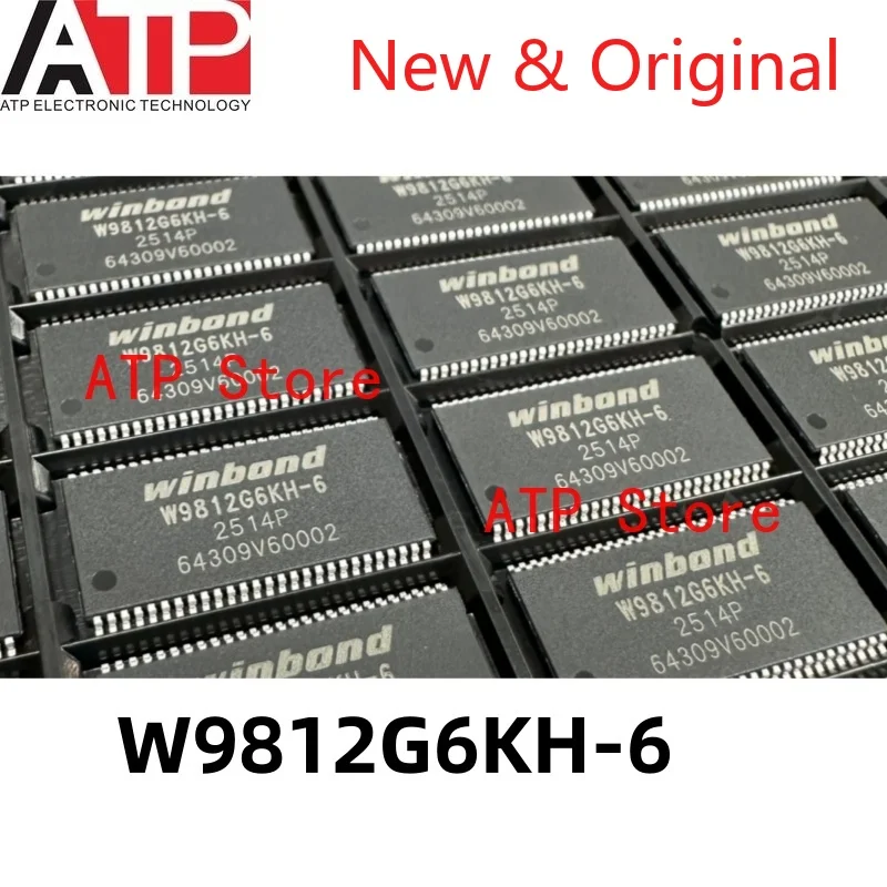5PCS W9812G6KH-6 TSOP-54 RAM memory chip Original spot inventory