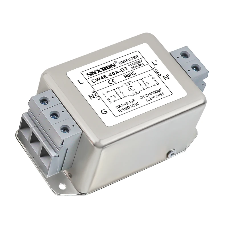 filtro-de-potencia-emi-ac-monofasico-cw4e-60a-dt-com-anel-magnetico-amorfo-40a-50a-60a-fiacao-de-terminal-padrao-europeu-para-eletronicos
