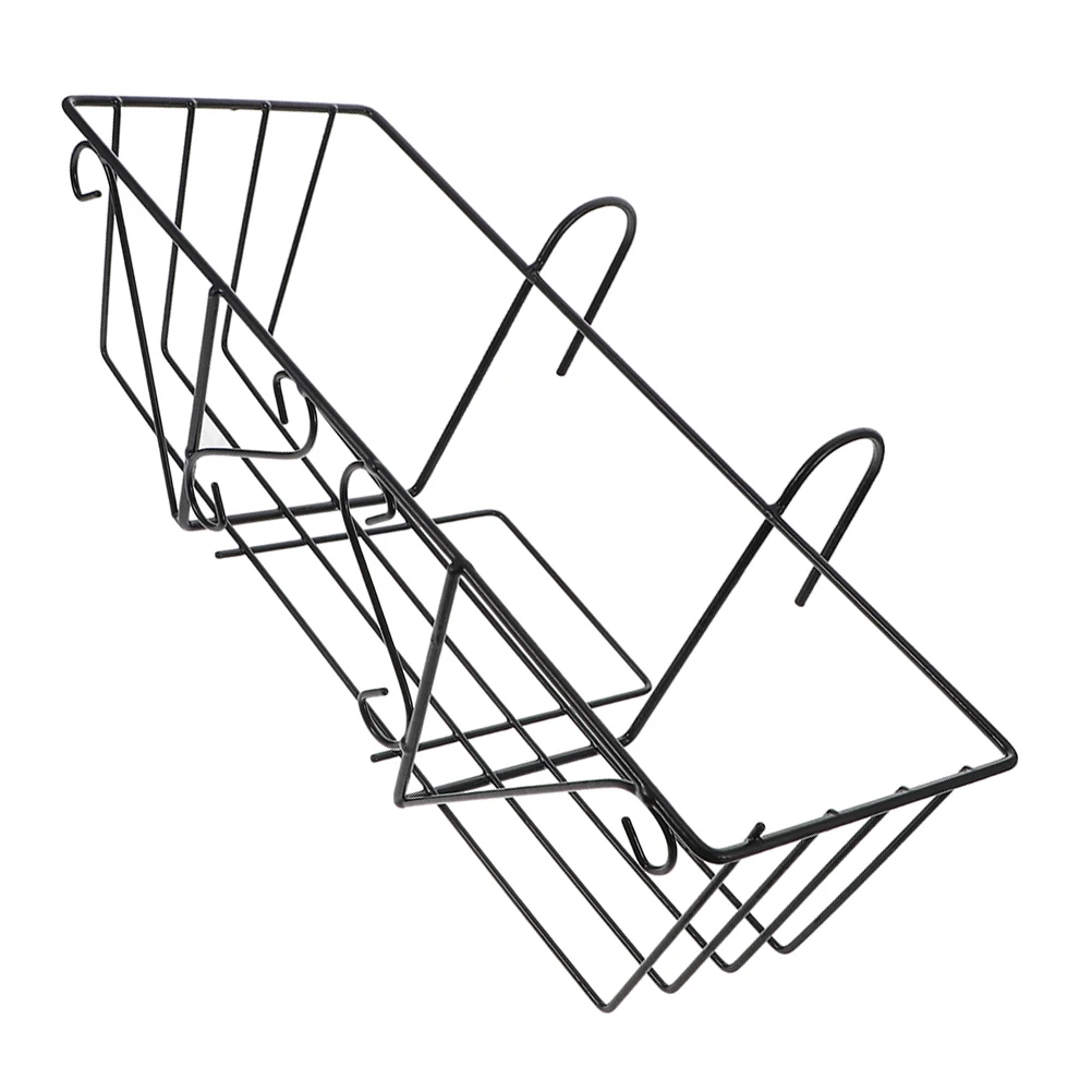 

Railing Planter Hanging Balcony Flower Stand Basket Rack Iron Frame Planters Holder Premium Metal Material Durable Construction