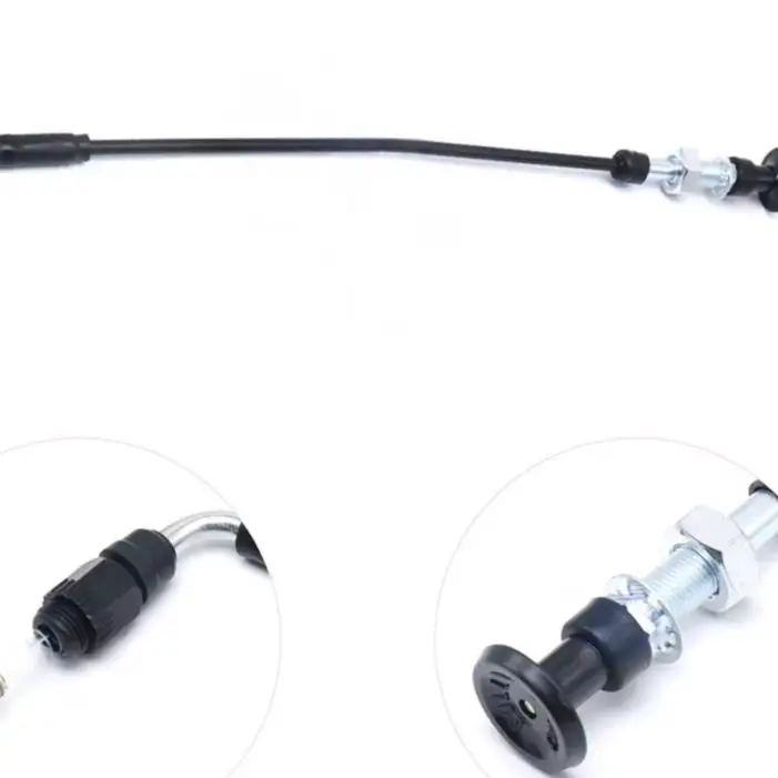 

310mm Carburetor Choke Cable Rod For Honda CRF150 CRF250X CRF450R FCR-MX 31-41mm Black Replacement Part