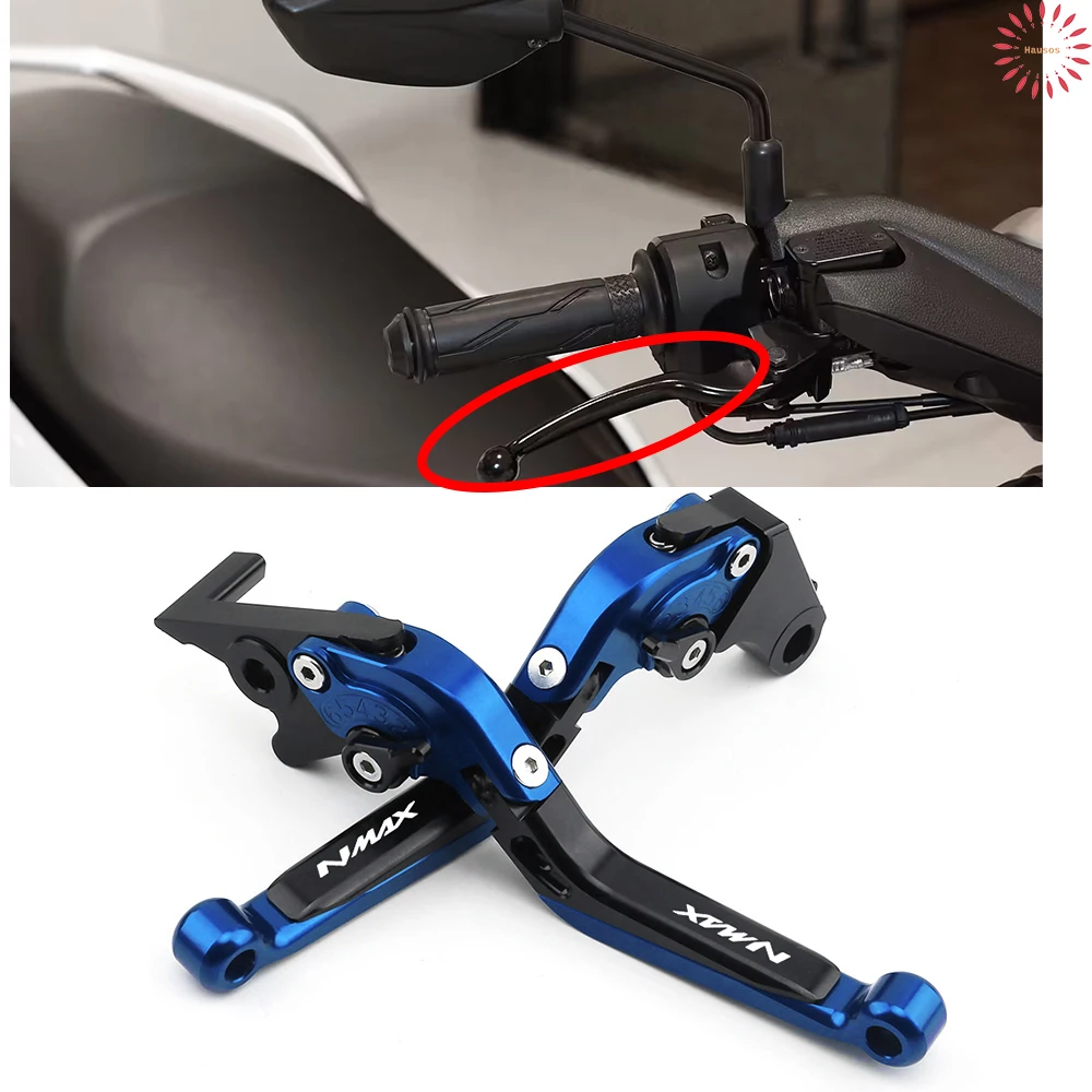 

Adjustable Folding Brake For Yamaha Nmax 125 155 Motorcycle Clutch Lever Brake Lever Set Handle Levers Accessories
