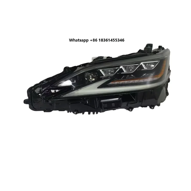 Fit For ES Headlight 2018-2020 ES260 ES300H Headlights Triple Lens Matrix LED Headlight Assembly For  ES300H Headlamp