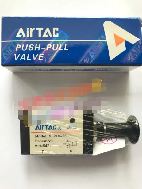 1PCS New AirTAC 3L21006 3L210-06  Push-Pull Valve