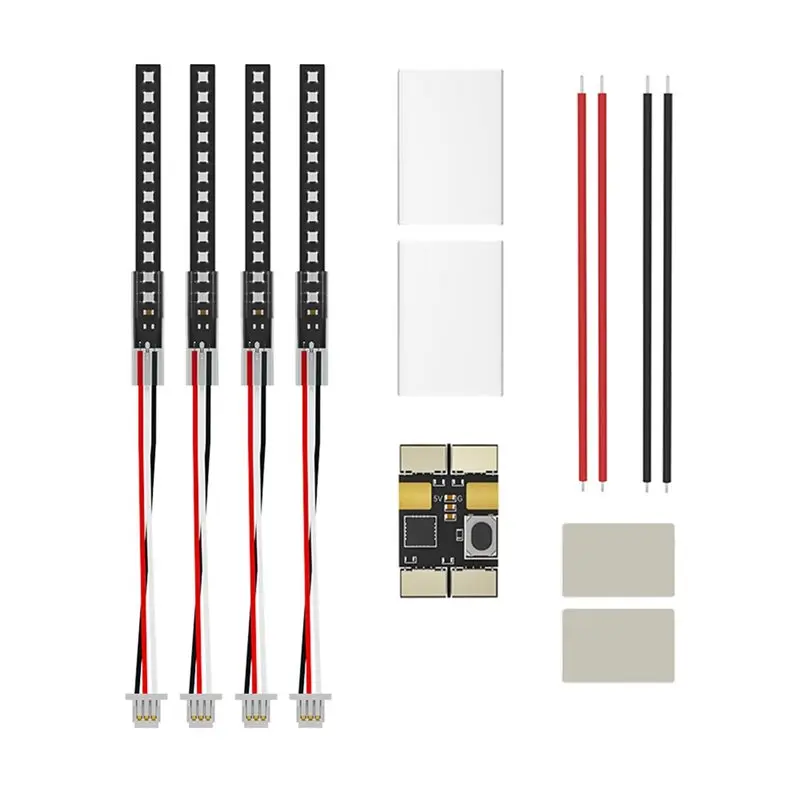 マッハr5スポーツ用小型ledストリップキット-48個のledチップ-sur-08ターミナル