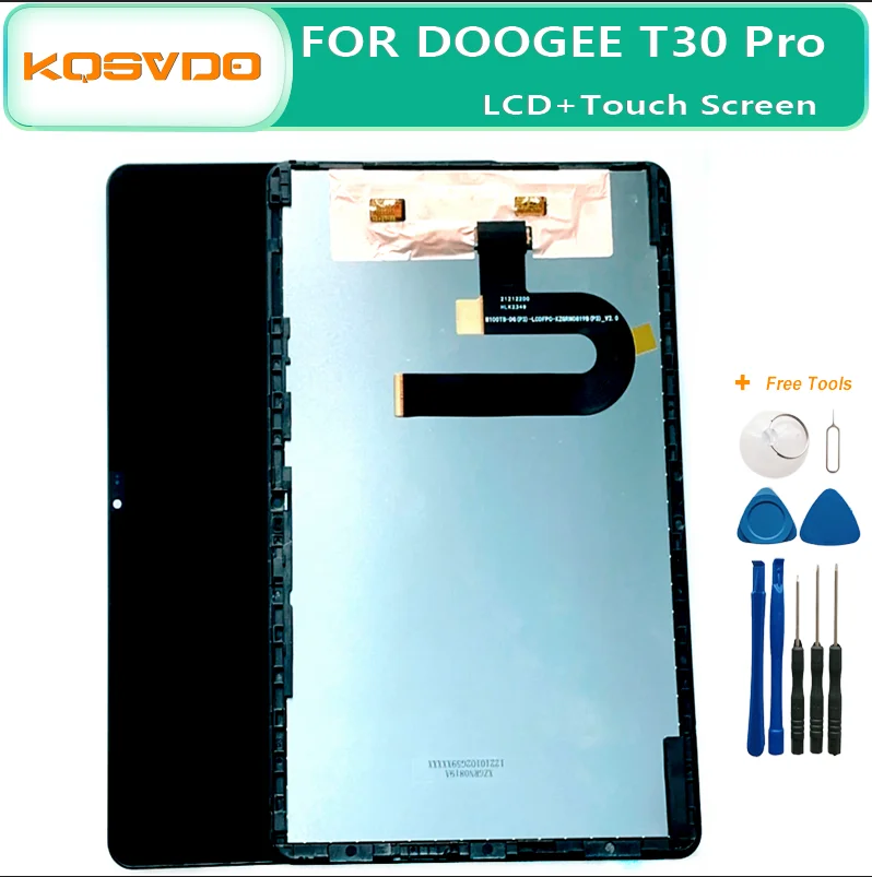 

New Original Touch Screen LCD Display For DOOGEE T30 Pro Tablet PC Replacement Parts +Touch Screen Digitizer Disassemble Tool