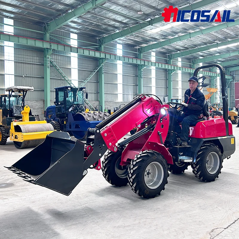 

Nicosail 4wd Wheel Loaders Heavy Diesel Telescopic Arm Loader Wholesale Chinese Wheeled Loader for Sale