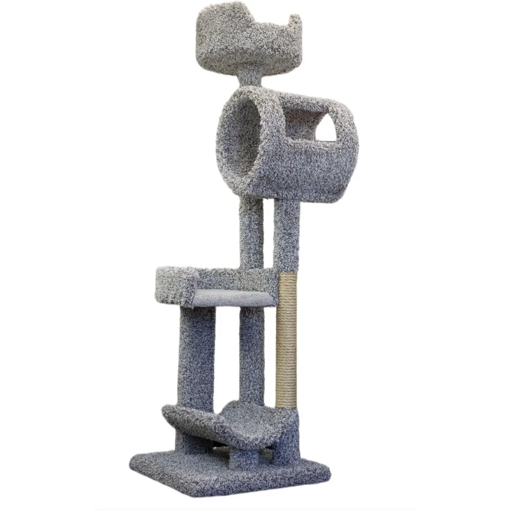 

LUCK New Cat Condos Staggered Cat Tower