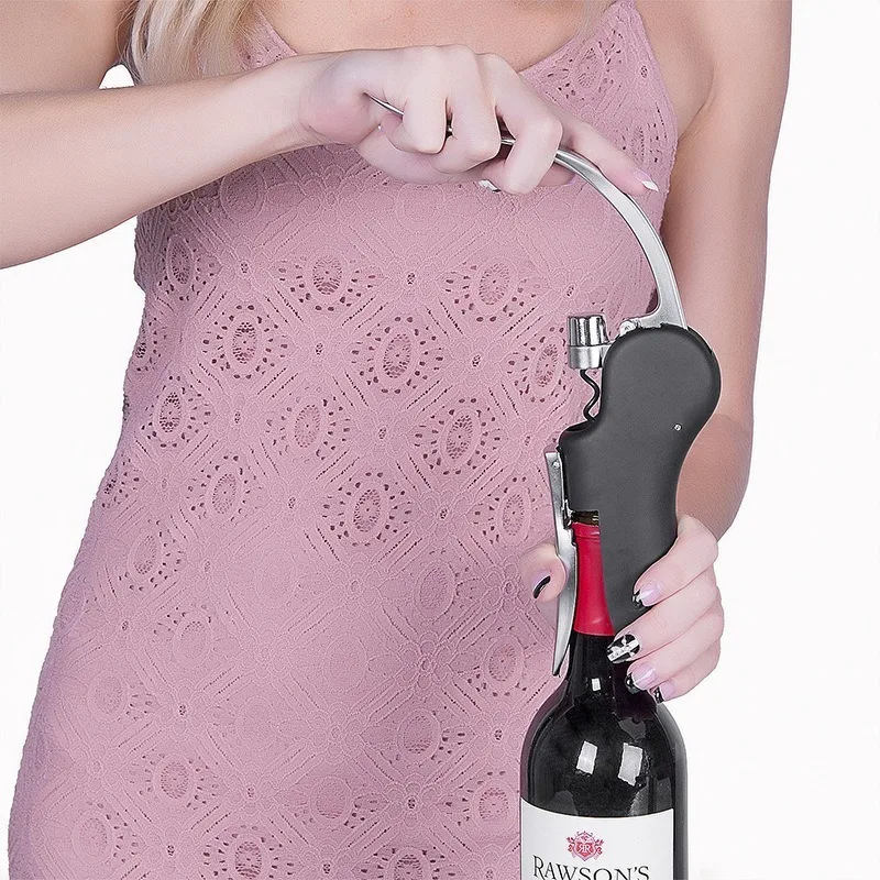 Goose Shape Wine Opener Zinc Alloy Quick Corkscrew Tool Multifunctional Portable Bottle Opener for Home Bar Party Use