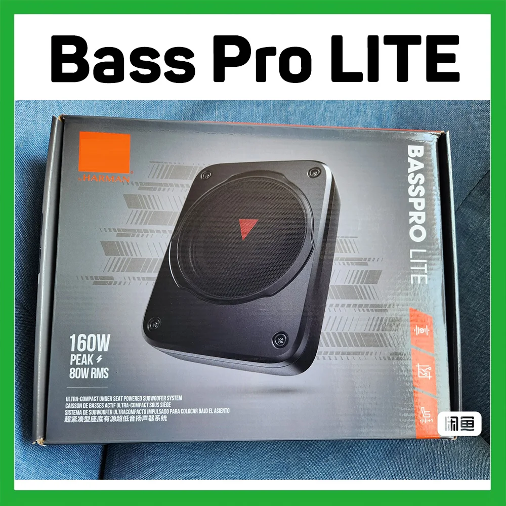 For JBL BassPro LITE Compact Amplified Underseat Subwoofer Bass Pro LITE