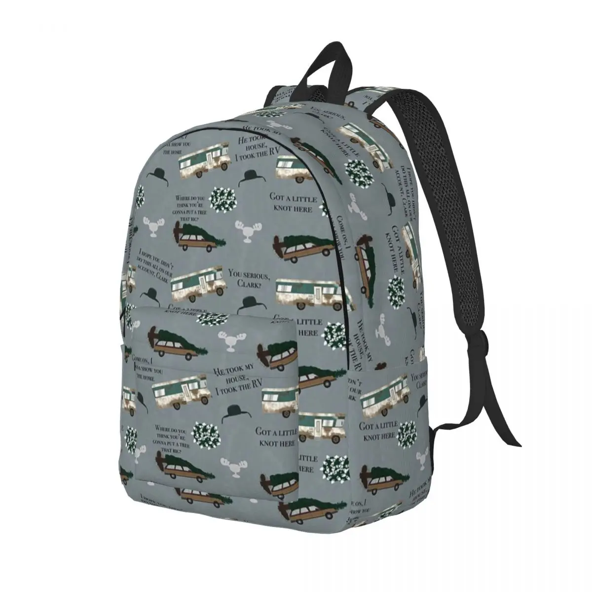 National Lampoon's Christmas Vacation Icons Backpack Daypack Large Capacity BookBag School Bag Shoulder Bags for Boys Girls
