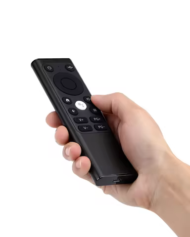 iPazzPort Mini Keyboard 2.4G&amp; Bluetooth Wireless Universal TV PC Remote Keyboard with Air Mouse and IR,Aluminum Alloy