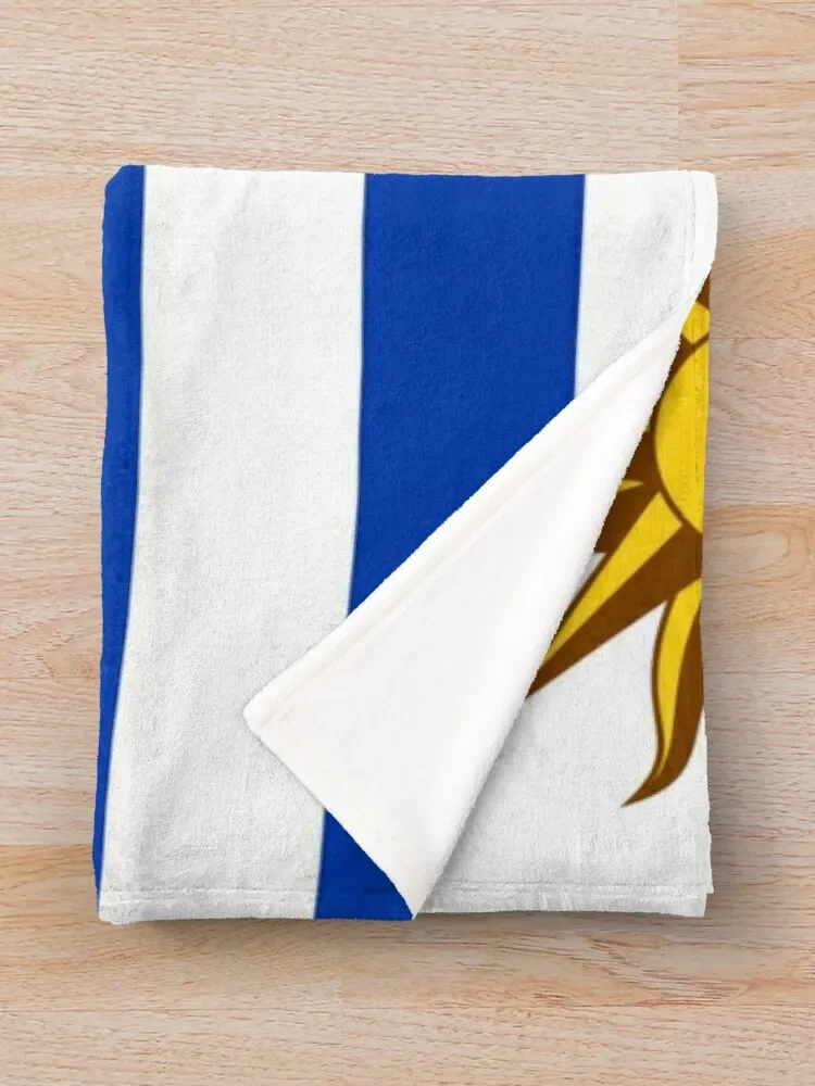 Flag of Uruguay Throw Blanket Luxury Throw Heavy Blankets