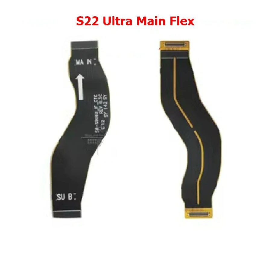 10Pcs For Samsung Galaxy S21 Plus S22+ S22 Ultra S23  WiFi Signal Antenna Main Board Connector Motherboard & LCD Flex Cable