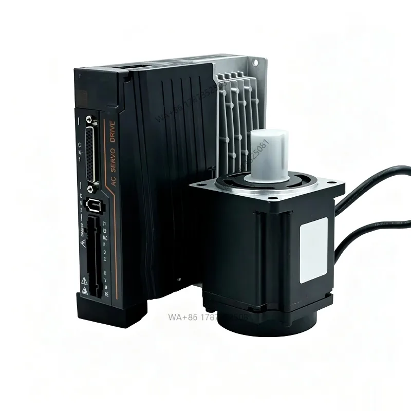 60Mm 0.64N.m industrial sewing machine numerical control 200W AC servo motor RS485 single phase 3000rpm 220V waterproof