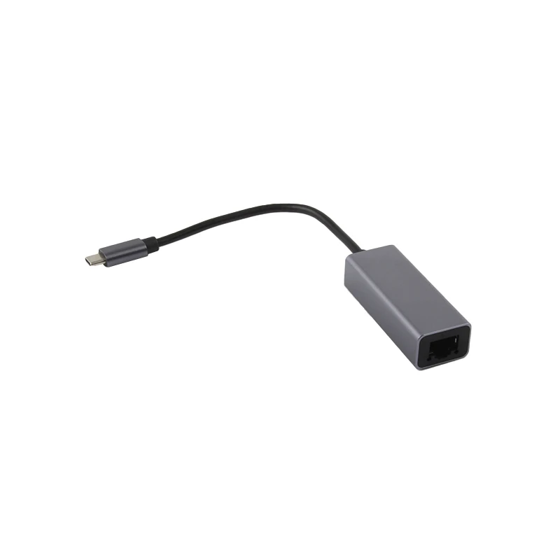 Type-c Network Interface，Type C USB-C to RJ45 100Mbps Ethernet LAN Card Mobile Phone Tablet Computer Network Cable Interface