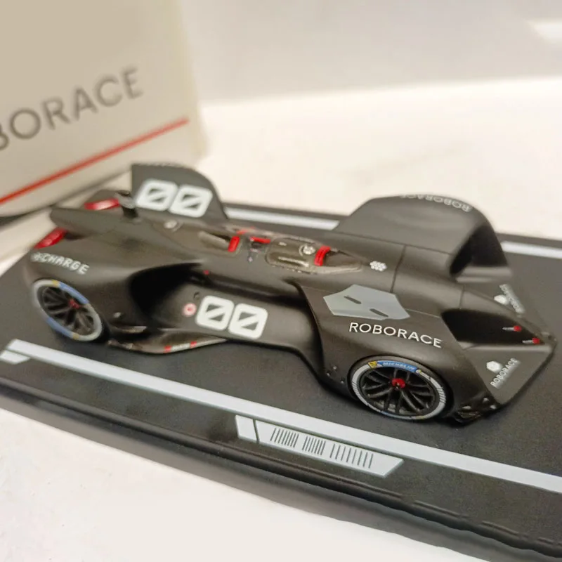 1: 43 escala híbrido ai mecânico sem motorista fórmula um modelo de carro robo simulação resina brinquedo clássico coleção