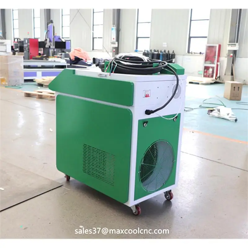 Maxcool 1000W Laser Cleaner 1500W 2000W Continuous Car Metal Rust Removal Fiber Handheld Laser Cleaning Machine