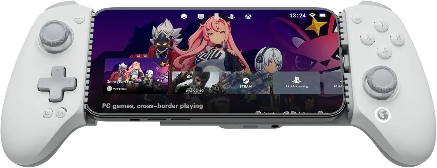 

Сертифицированный MFi контроллер для iPhone и Android, эргономичная рукоятка, кнопки на задней панели, возможность играть в Call of Duty, стримовать на Xbox.