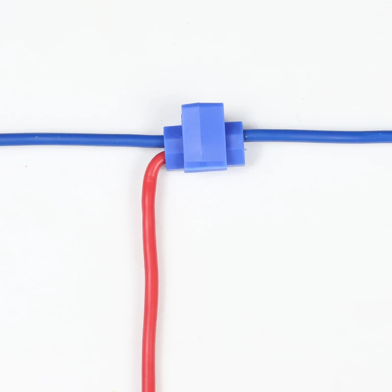 10-50pcs Wire Cable Connectors Scotch Lock Electric Quick Splice Terminals Crimp Non Destructive Without Breaking Line AWG 22-18