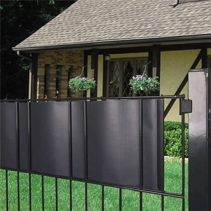 DT19 30 Pcs PVC Mounting Clips, Clamp Rail for Privacy Screen Strips, Garden Fence Mounting Clips for Privacy Fence