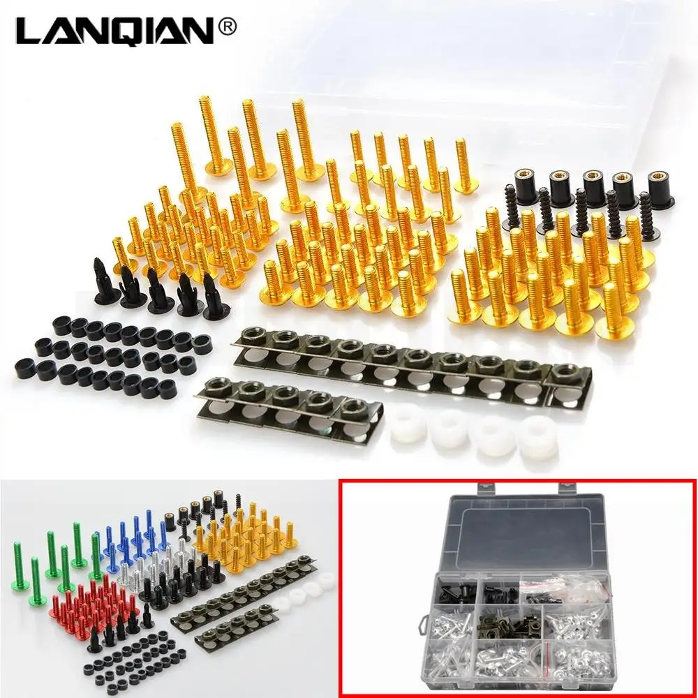 Motorcycle accessories custom fairing screw bolt windscreen screw FOR YAMAHA YZF R1 R6 2005 2006 2007 2008 2009 2010 2011 2012