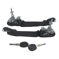 6N0837207CD NEW Door Handle Left and Right with Barrel Keys For VW POLO 6N 6N1 6N2 for SHARAN SEAT ALHAMBRA GALAXY