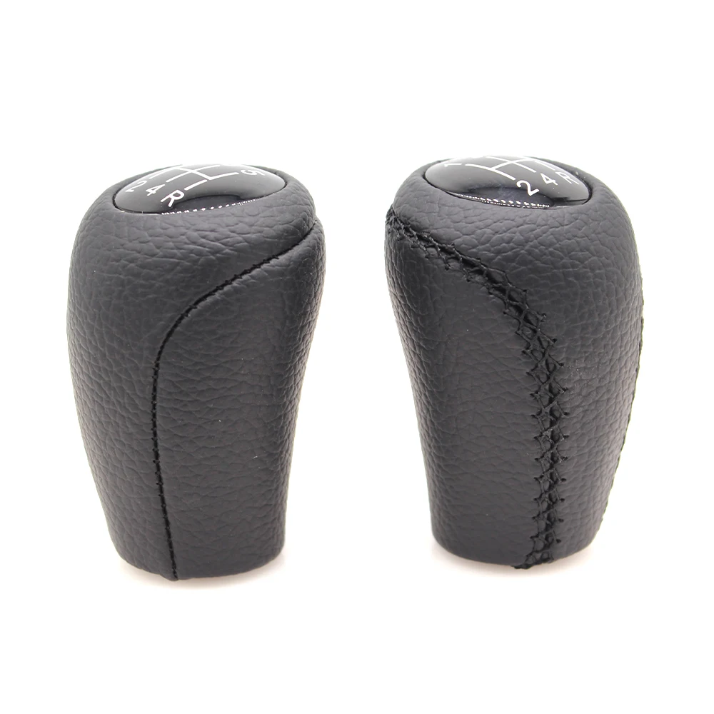 MAZDA 3 BK BL 5 CR CW 6 II GH CX-7 ER MX-5 NC III 23 MT 5/6-স্পীড লিভার বল কার এক্সেসরিজ এর জন্য লেদার গিয়ার শিফট নব 10MM #4