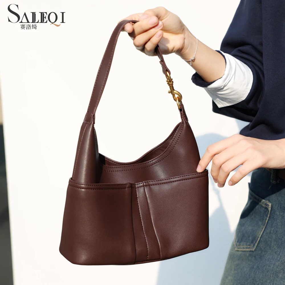 

Women's Shoulder Bags Handbags Leather Bags Zipper Closure Large Capacity Underarm Shoulder Bags Fashion Stylev