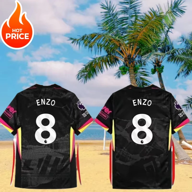 2425 Summer New Chelsea Jersey Home 2 Away Enzo Havertz Palmer Fan Player Edition Children's Football Jersey